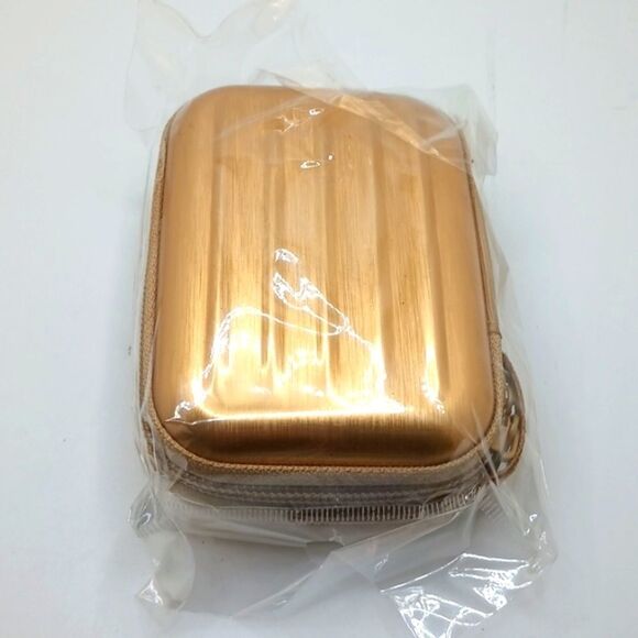 GOLD RFID zipper wallet case - Picture 6 of 6